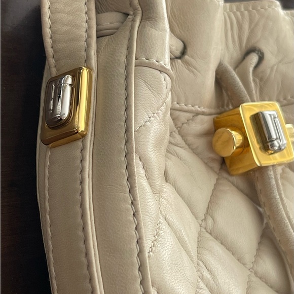 JUDITH LEIBER AUTHENTIC VINTAGE LEATHER CROSSBODY BAG - Picture 7 of 16